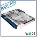 Aucas 24 Port Fiber Optic Patch Panel 1U Rack Mount